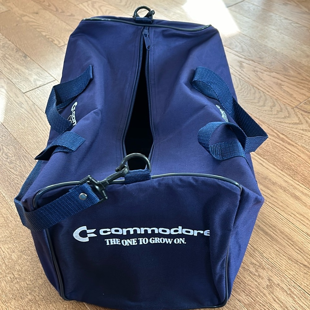 Vintage Commodore Duffel  bag